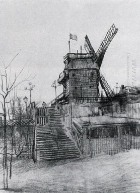 Le Moulin De La Galette 1886