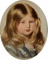 Studie voor Een Portret van Prinses Amalie Van Saxe Coburg Gotha