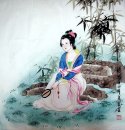 Beautiful Lady - Chinese Painting