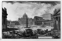 View Of The Basilica Of St Peter S Square At The Vatican