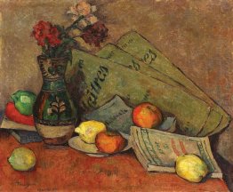 Still Life with Vase and Fruits