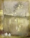 Nocturne gris y oro Canal 1884