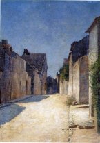 Street In Samois 1888