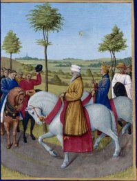 The Emperor Charles Iv And The Dignitaries Of Paris 1460