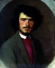 Portrait Of An Agronomist M E Vyunnikov 1868