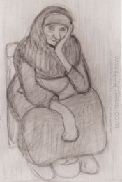 Seated Peasant Woman