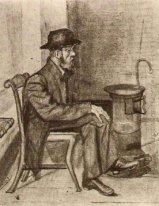 Old Man calentándose 1881