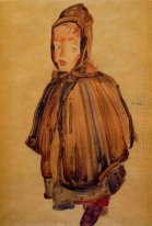 girl with hood 1910