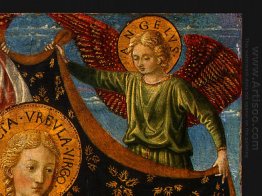 Saint Ursula With Angels And Donor Detail