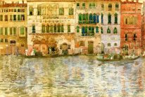 Venetian Palaces On The Grand Canal 1899