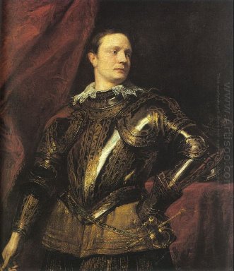 porträtt av en ung allmänhet 1627