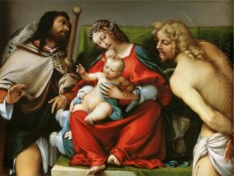 Madonna With St Roch And St Sebastian