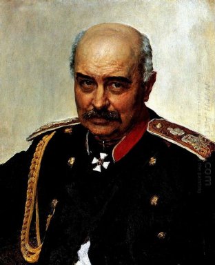 Ritratto del generale e statista Mikhail Ivanovich Dragomirov 1