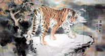 Tiger - Lukisan Cina