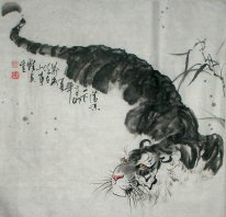 Tiger - Peinture chinoise