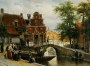 A View Of Franeker Dengan Zakkend Ragerschuisje