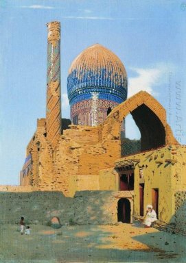 Le mausolée Gur Emir Samarkand 1870