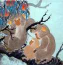 Monkey - Peinture chinoise