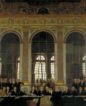 The Signing of Peace in the Hall of Mirrors, Versailles, 28 June