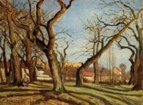 chestnut trees at louveciennes 1872