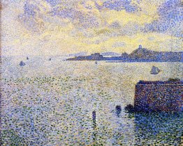 Sailboats And Estuary 1892