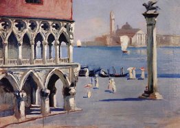 Venice Quay Grand Canal With Views Of The Island Of San Giorgio