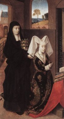 Isabella av Portugal med St Elizabeth
