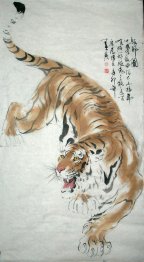 Tiger - la pintura china