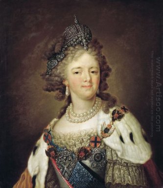 Portret van tsarina Maria Fjodorovna