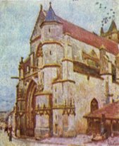 Kirche von Moret 1893 1