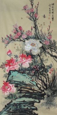 Fleurs - Peinture chinoise