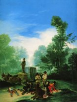 Highwaymen anfaller en Coach 1787