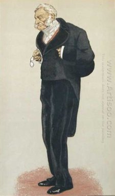 Caricature de William Bathurst 5e comte Bathurst