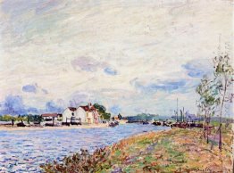 the mouth of the loing at saint mammes 1885