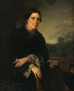 Portrait Of A E Selivanovskaya 1852