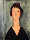 Portret van een vrouw 1919