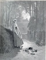 Illustration For The Milkmaid And The Milk Can