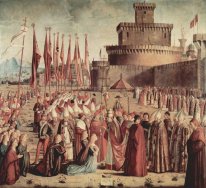 The Pilgrims Bertemu Paus Cyriac Sebelum The Walls Of Rome 1493