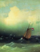 Sturm in Meer 1847