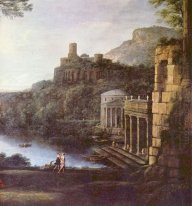 Paisaje con la ninfa Egeria y Numa 1669