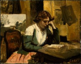 Young Girl Reading