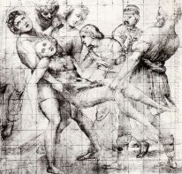 Study For The Entombment In The Galleria Borghese Rome