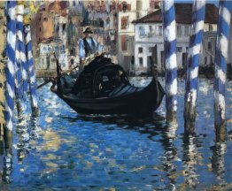 the grand canal of venice blue venice 1874