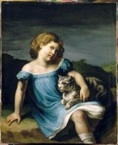 Retrato de Louise Vernet como niño 1819