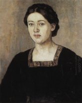 Portret van een Dobrinskaya 1911