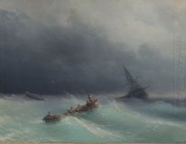 Tormenta en el mar 1873