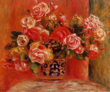 Rosen in einer Vase 1914