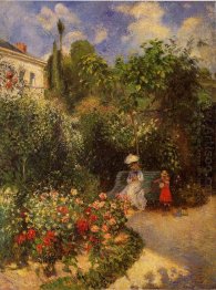 the garden at pontoise 1877