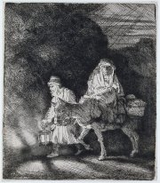 The Flight Into Egypt A Night Piece 1651