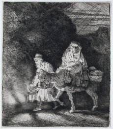 The Flight Into Egypt A Night Piece 1651